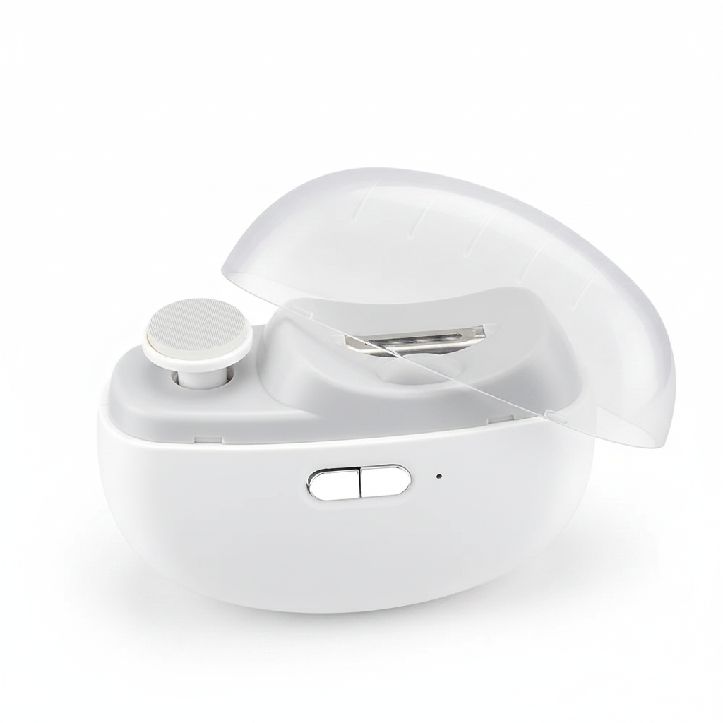 Cortaúñas eléctrico recargable - Blanco